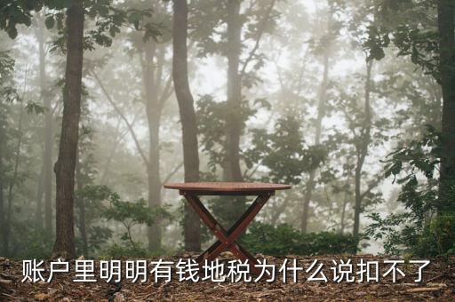 地稅突然沒在扣錢是為什么，你好我今天地稅申報時把殘保金也給申報了但是沒有扣款現(xiàn)在是