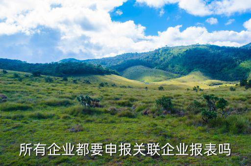 什么企業(yè)要關(guān)聯(lián)申報(bào)，哪些企業(yè)須填報(bào)年度關(guān)聯(lián)業(yè)務(wù)往來(lái)報(bào)告表