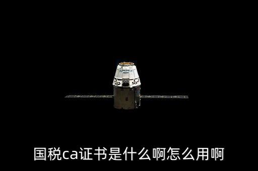 國(guó)稅的ca證書是什么意思，CA證書是什么東西包括pfx cert么