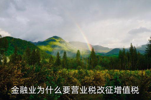 金融業(yè)交什么稅營改增，2016營改增范圍金融業(yè)稅率是多少
