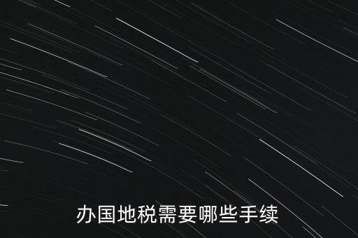 地稅需要什么手續(xù)，地稅局開發(fā)票需要辦什么手續(xù)