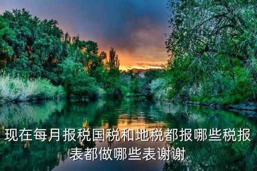 國稅需要報什么稅，國稅局是報什么稅