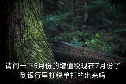 提交了增值稅要什么時候拿稅單，交稅后什么時候才能拿到稅單