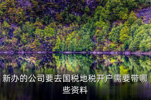 銀川地稅新開戶需要準(zhǔn)備什么，辦地稅需要什么東西