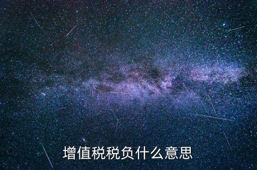 增值稅負(fù)申報(bào)什么意思，增值稅稅負(fù)什么意思