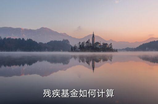 杭州市殘疾人保障金如何計算，殘疾基金如何計算