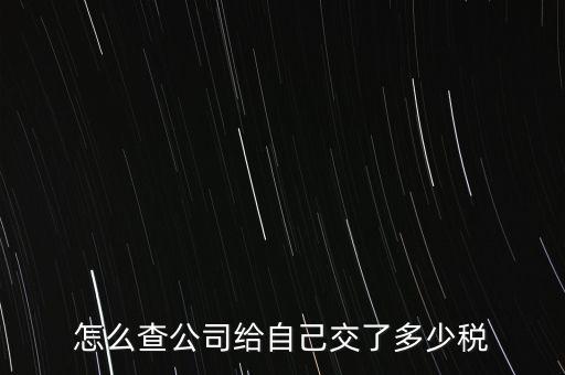 如何查公司的繳稅，現(xiàn)在查公司是否交納稅怎樣查