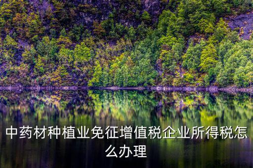 代開的免稅中藥材如何抵扣，中藥材進(jìn)項(xiàng)抵扣