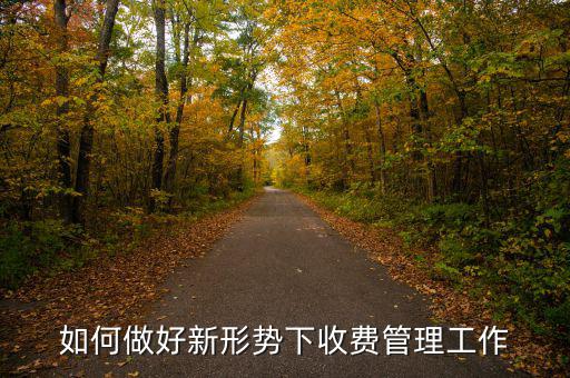 如何搞好征費(fèi)管理工作，如何做好新形勢(shì)下收費(fèi)管理工作