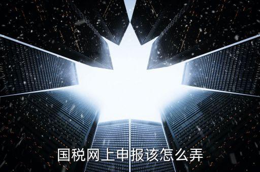 代扣代繳國稅如何申報(bào)，國稅網(wǎng)上申報(bào)該怎么弄