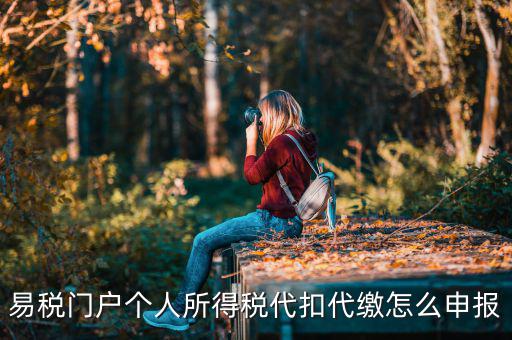 代扣個(gè)人所得稅如何申報(bào)，易稅門戶個(gè)人所得稅代扣代繳怎么申報(bào)