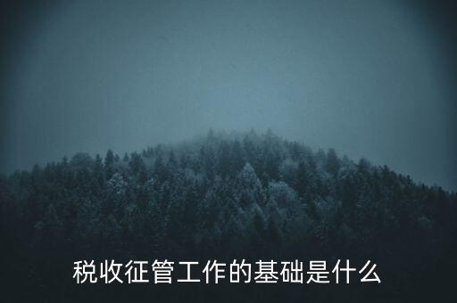 國稅如何夯實(shí)征管基礎(chǔ)，稅收征管工作的基礎(chǔ)是什么