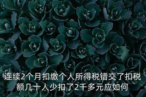 個稅如何補繳上個月，個人所得稅能補交嗎個人所得稅如何補交