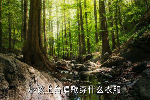 如何稅服小孩上臺表演，小孩上臺唱歌穿什么衣服
