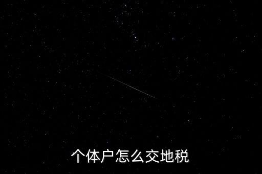 個(gè)體工商如何注冊(cè)地稅，剛拿到個(gè)體工商戶(hù)營(yíng)業(yè)執(zhí)照如何辦理國(guó)地稅證
