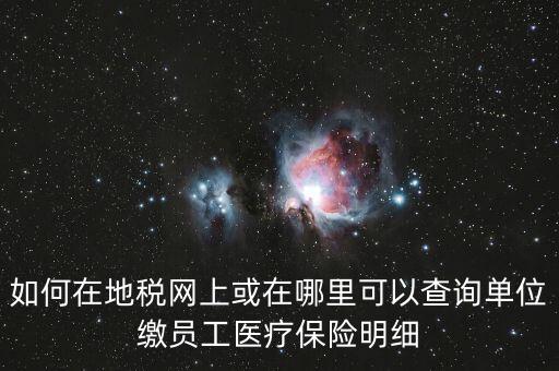 如何在地稅交社保查詢，單位交了社保費在地稅網怎么查詢