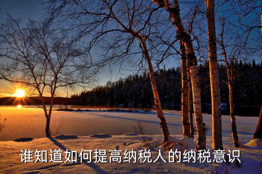 如何提高稅收服務意識，國稅分局如何強化服務意識