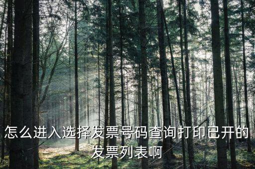 如何根據(jù)發(fā)票號(hào)碼查詢，如何通過(guò)發(fā)票代碼和號(hào)碼查詢發(fā)票具體信息