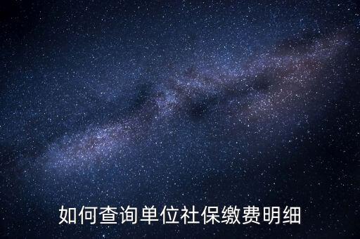 如何查詢企業(yè)國稅社保繳費情況，如何查詢企業(yè)員工的社保繳費記錄