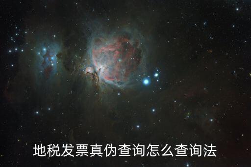 地稅發(fā)票真?zhèn)尾樵?xún)?cè)趺床樵?xún)法