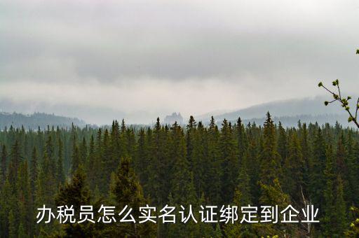 重慶稅務(wù)局辦稅人員如何綁定，個人怎么綁定企業(yè)辦稅員
