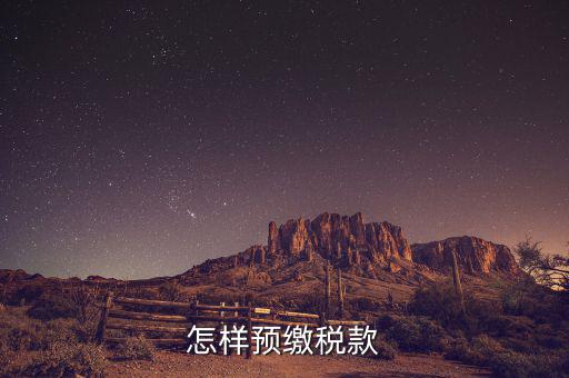 在電子稅務(wù)局網(wǎng)上如何預(yù)繳稅款，具體網(wǎng)上繳納稅款流程