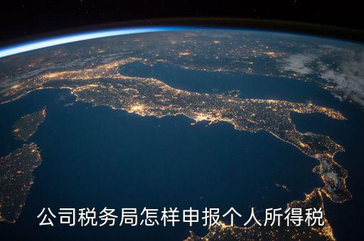 國(guó)稅局如何繳納個(gè)稅，網(wǎng)上稅務(wù)局如何交個(gè)人所得稅呢