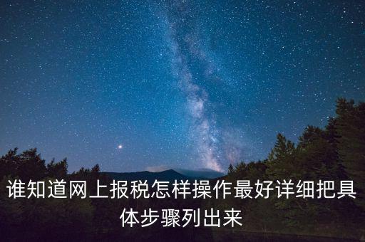 如何進行網(wǎng)上納稅申報，如何進行網(wǎng)上申報稅款