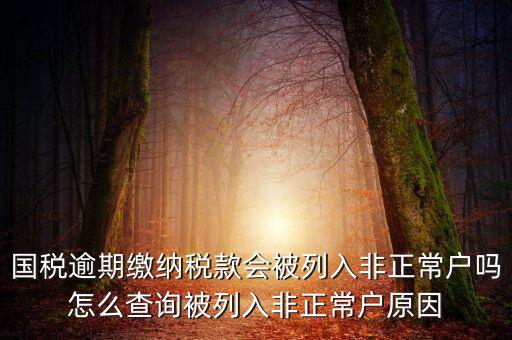 如何查詢非正常戶吉林，怎么查地稅非正戶解除與否