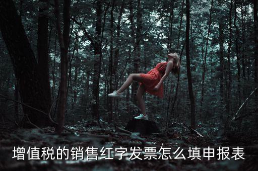 紅字開票金額如何填寫增值稅申報(bào)表，紅字發(fā)票如何填寫增值稅報(bào)表二