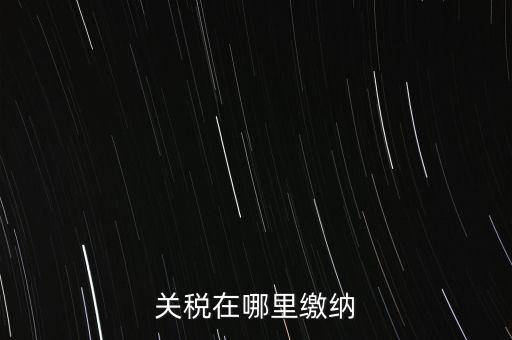 如何用微信青島交關(guān)稅，關(guān)稅在哪里繳納