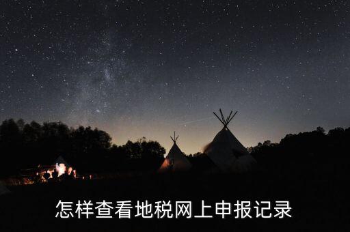 浙江地稅網(wǎng)申報作廢如何查，怎樣查看地稅網(wǎng)上申報記錄