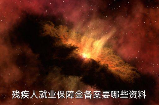 殘疾人 就業(yè)如何備案，殘疾人就業(yè)怎么申報(bào)