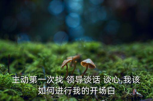想找領(lǐng)導(dǎo)談心怎么開頭,第二集:新人選擇留下來(lái)