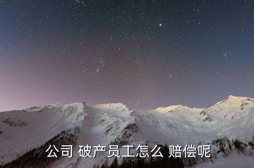 公司破產了怎么賠償