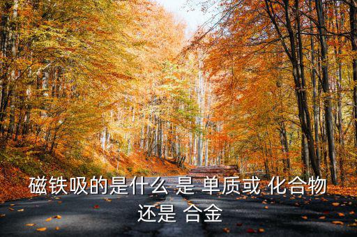 磁鐵吸財是什么意思，磁鐵吸的是什么 是 單質(zhì)或 化合物 還是 合金