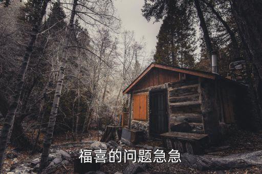 福喜自檢有什么用，福喜的問題急急