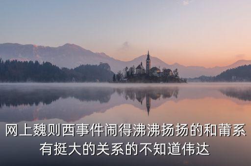 魏則西事件說明了什么，魏則西百度推廣事件是怎么回事