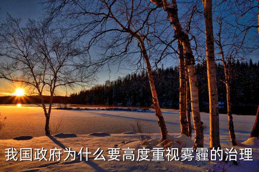 為什么要主動出擊治理霧霾，國家為何花大力氣整治霧霾天氣