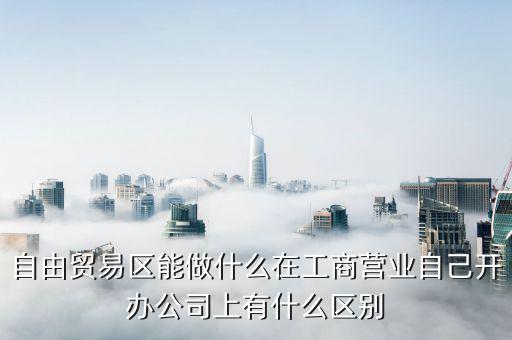 自貿(mào)區(qū)有什么生意做，自貿(mào)區(qū)可以做做小生意嗎