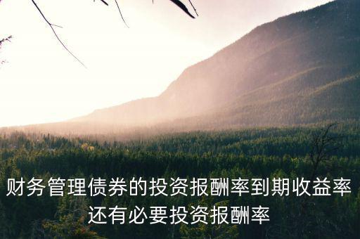 債券投資的報(bào)酬是指?jìng)氖裁?，債券投資的收益包括哪些