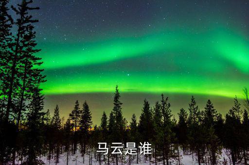 馬云什么人，馬云是誰
