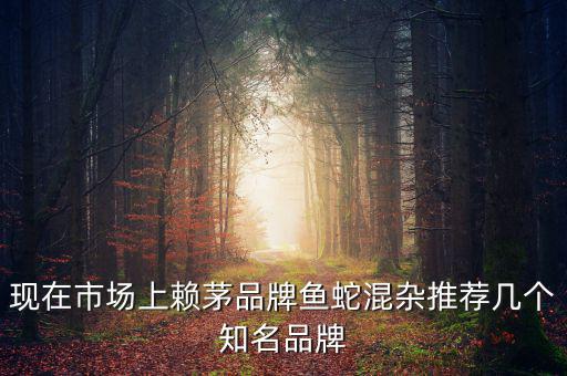 賴(lài)茅酒牌子為什么亂，現(xiàn)在市場(chǎng)上賴(lài)茅品牌魚(yú)蛇混雜推薦幾個(gè)知名品牌