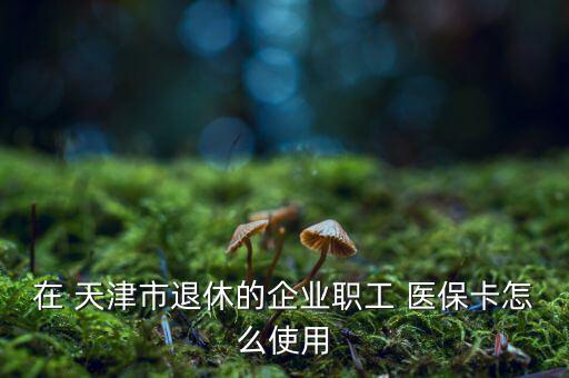 在 天津市退休的企業(yè)職工 醫(yī)?？ㄔ趺词褂? class=