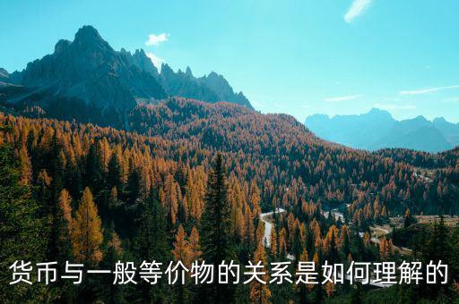 貨幣關(guān)系是什么意思，貨幣反映著一定的生產(chǎn)關(guān)系怎么解釋