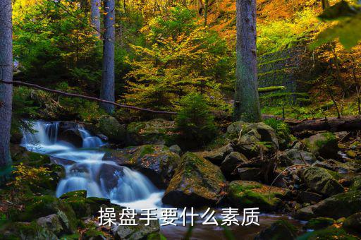 操盤(pán)手有什么要求，操盤(pán)手要什么素質(zhì)