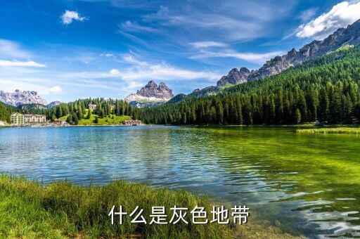 什么是項(xiàng)目灰色地帶，什么是灰色地帶