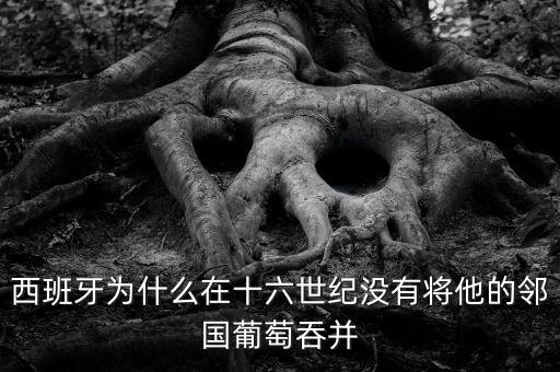 西班牙為什么沒有吞并葡萄牙，西班牙為什么在十六世紀(jì)沒有將他的鄰國葡萄吞并