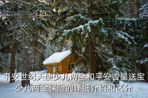 平安世紀(jì)同樣是個(gè)什么產(chǎn)品，平安保險(xiǎn)世紀(jì)同祥險(xiǎn)種解釋
