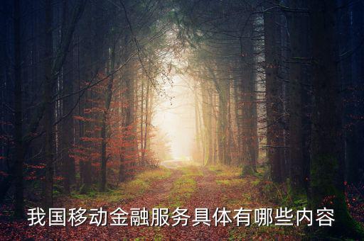 金融服務(wù)包括什么，銀行金融服務(wù) 主要指哪些事